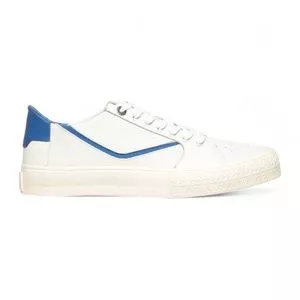 Tênis Edge Step<BR>- Off White & Azul