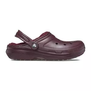 Classic Lined Clog<BR>- Marrom Escuro