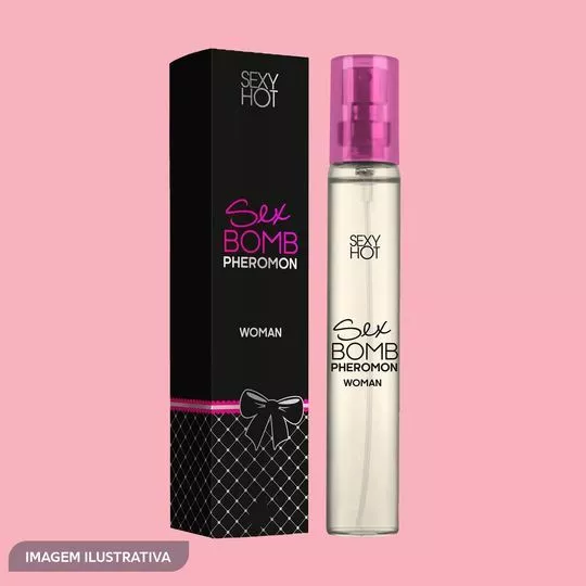 Perfume Sex Bomb Pheromon- 30ml- Adão E Eva