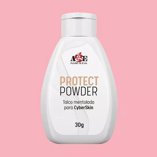 Talco Mentolado Para Cyberskin Protector Powder- 30g- Adão E Eva