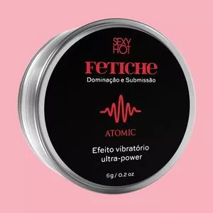 Pomada Excitante Atomic Fetiche<BR>- 6g<BR>- Adão E Eva