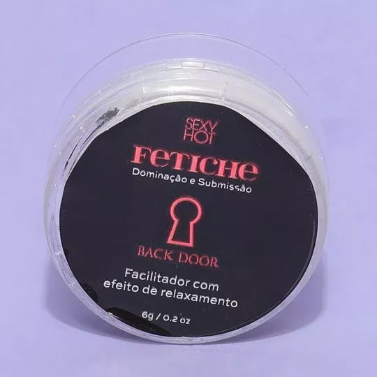 Pomada Facilitadora Back Door Fetiche- 6g- Adão E Eva