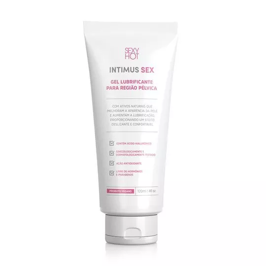 Gel Lubrificante Intimo- 120ml- Adão E Eva