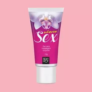 Gel Para Massagem Corporal Intense Sex<BR>- 15g<BR>- Adão E Eva