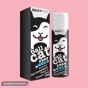 Gel Ball Cat Fogo & Gelo<BR>- Extra Forte<BR>- 15g<BR>- Adão E Eva