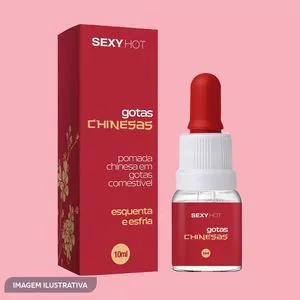 Gel Massageador Gotas Chinesas<BR>- Cravo<BR>- 10ml<BR>- Adão E Eva