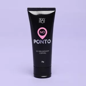 Gel Para Massagem Corporal No Ponto<BR>- 30g<BR>- Adão E Eva