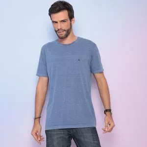 Camiseta Estonada<BR>- Azul Marinho