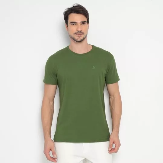 Camiseta Básica- Verde