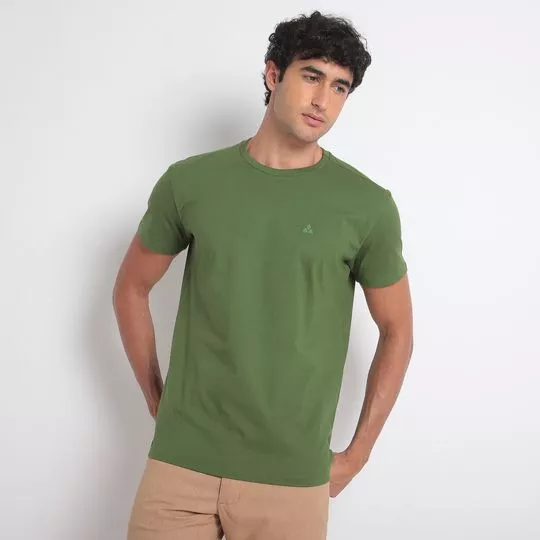 Camiseta Básica- Verde