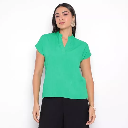 Blusa Lisa- Verde