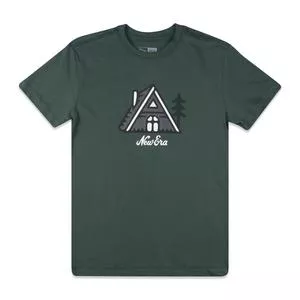 Camiseta Cabana<BR>- Verde Escuro