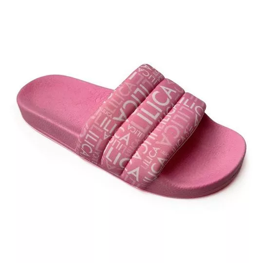 Slide Lilica Ripilica®- Rosa & Branco