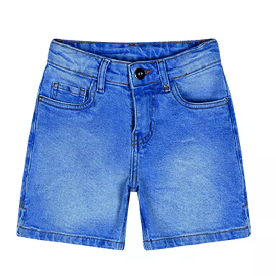 Bermuda Jeans Lilica®- Azul Claro