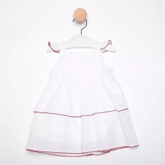 Vestido Em Laíse- Branco