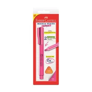 Caneta Marca Texto Grifpen<BR>- Rosa<BR>- Faber Castell