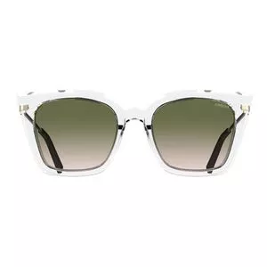 Óculos De Sol Gatinho<BR>- Incolor & Verde Escuro<BR>- Colcci