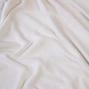 Cobertor Liso<BR>- Branco<BR>- 70x85cm