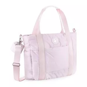 Bolsa Maternidade Em Matelassê<BR>- Rosa Claro<BR>- Roberta Magalhães Baby & Kids