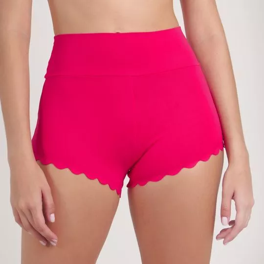 Short Com Recortes- Pink- Suntime