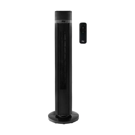 Ventilador Torre Air Silence- Preto- 103xØ30cm- 127V- 70W