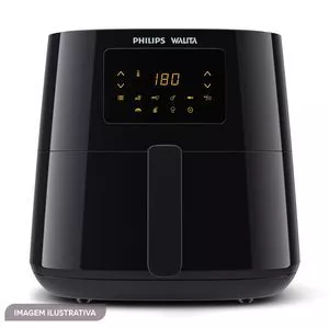 Fritadeira Elétrica Airfryer Essential XL Digital RI9270/91<BR>- Preta<BR>- 30,2x31,6x40,5cm<BR>- 4,6L<BR>- 220V<BR>- 2000W