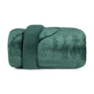 Edredom Blend Elegance King Size<BR>- Verde Escuro<BR>- 290x290cm<BR>- Altenburg