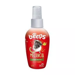 Colônia Beeps<BR>- Melancia<BR>- Uso Tópico<BR>- 60ml<BR>- Pet Society