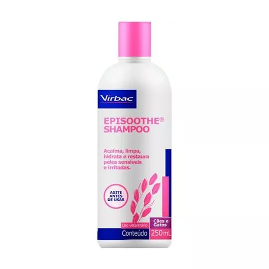 Shampoo Episoothe- Uso Tópico- 250ml- Virbac