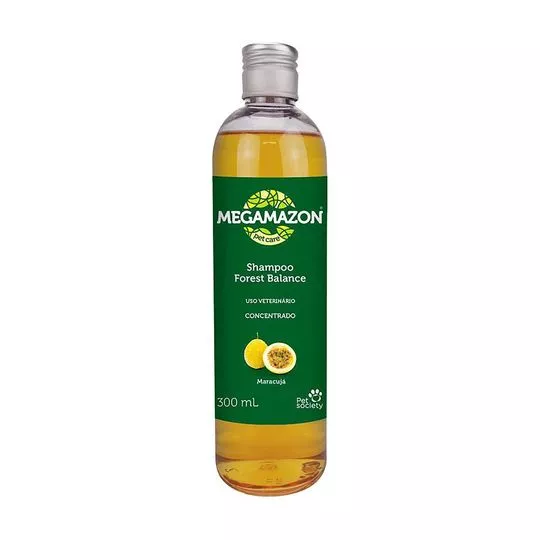 Shampoo Forest Balance Megamazon®- Maracujá- Uso Tópico- 300ml- Vetline