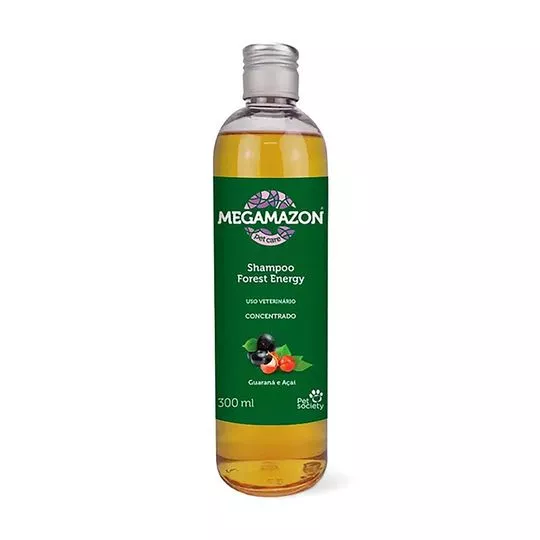 Shampoo Forest Energy Megamazon®- Guaraná & Açaí- Uso Tópico- 300ml- Vetline