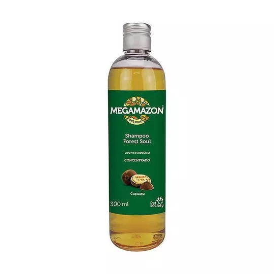 Shampoo Forest Soul Megamazon®- Cupuaçu- Uso Tópico- 300ml- Vetline