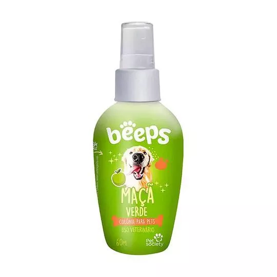 Colônia Beeps- Maçã Verde- Uso Tópico- 60ml- Vetline