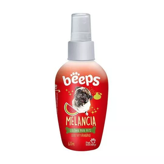 Colônia Beeps- Melancia- Uso Tópico- 60ml- Vetline