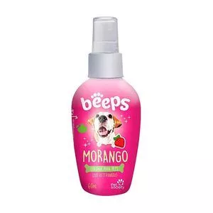 Colônia Beeps<BR>- Morango<BR>- Uso Tópico<BR>- 60ml<BR>- Vetline