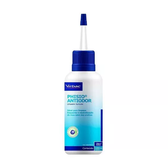 Phisio Limpador Auricular- Uso Tópico- 100ml- Vetline