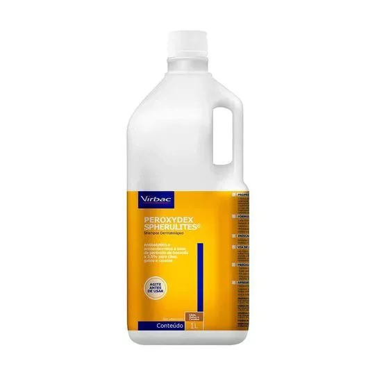 Shampoo Dermatológico Peroxydex Spherulites®- Uso Tópico- 1L- Vetline