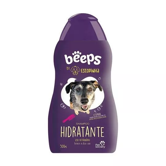 Shampoo Hidratante Beeps- Aloe Vera- Uso Tópico- 500ml- Vetline