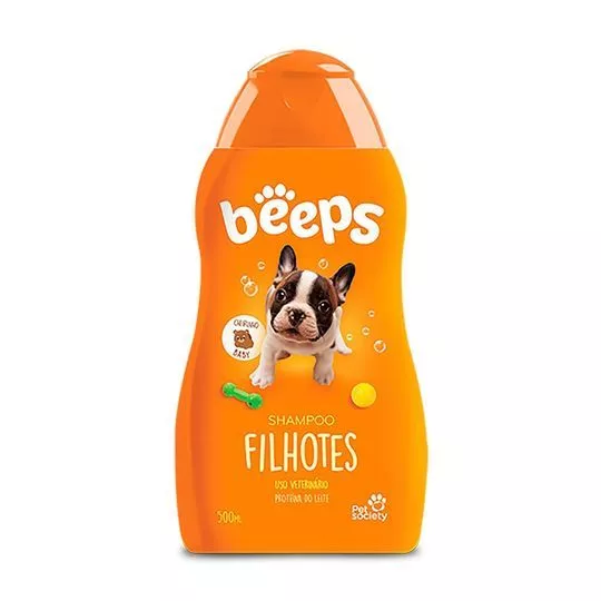 Shampoo Filhotes Beeps- Baby- Uso Tópico- 500ml- Vetline