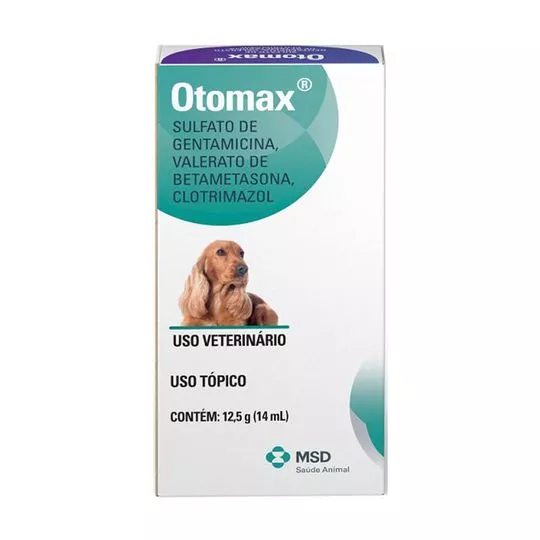 Pomada Otomax®- Uso Tópico- 12,5g- Vetline