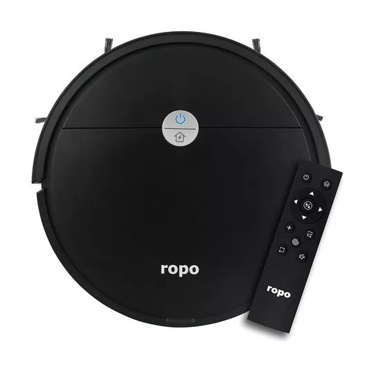 Robô Aspirador Way- Preto- 7,5xØ30cm- Bivolt- 15W