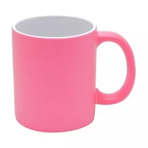 Caneca Luminus<BR>- Rosa<BR>- 350ml<BR>- Lyor