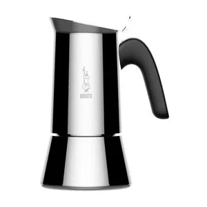 Cafeteira Vênus<BR>- Inox & Preta<BR>- 170ml<BR>- Bialetti