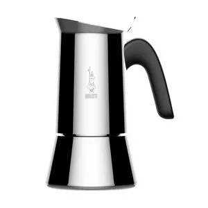 Cafeteira Vênus<BR>- Inox & Preta<BR>- 235ml<BR>- Bialetti