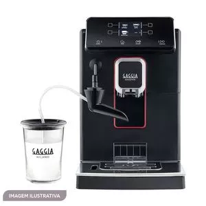 Cafeteira Elétrica Milk<BR>- Inox & Preta<BR>- 1,8L<BR>- 127V<BR>- 1400W<BR>- Bialetti