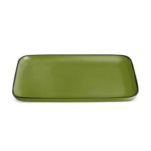 Bandeja Com Relevos<BR>- Verde<BR>- 2x21x13cm<BR>- Bialetti