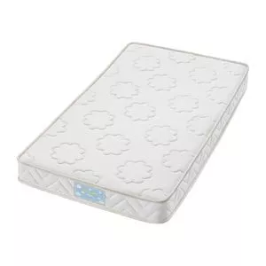 Colchão Para Berço Americanbaby<BR>- Branco<BR>- 12x70x130cm