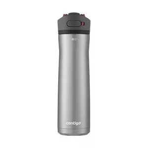 Garrafa Térmica Autospout Ashland Chill 2.0<BR>- Inox & Malva<BR>- 710ml<BR>- Contigo