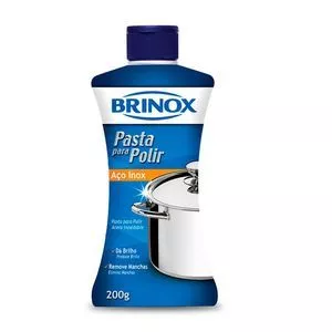 Pasta Para Polir Aço Inox<br /> - 200g<br /> - Brinox