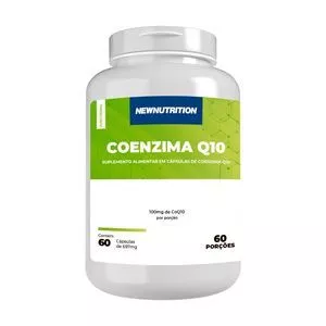 Coenzima Q-10<BR>- 60 Cápsulas<BR>- New Nutrition